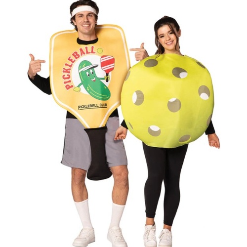 Pickleball Couples Costume - One Size