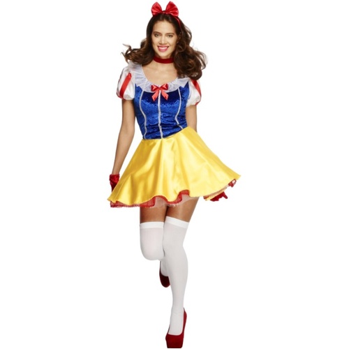 Fever Snow Princess Adult Costume [Size: 4-6]