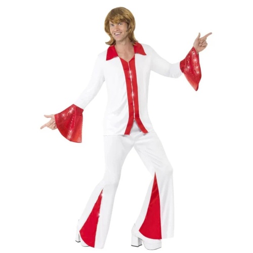 70s Disco Super Trooper Adult Costume [Size: Large]