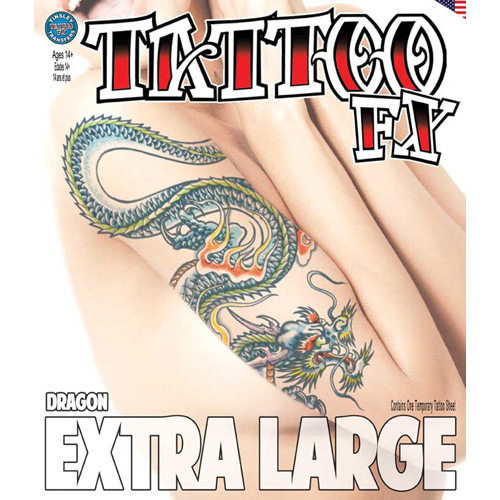 XL Dragon Tinsley Tattoo