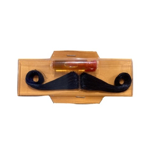 Jumbo Ringmaster Moustache - Black