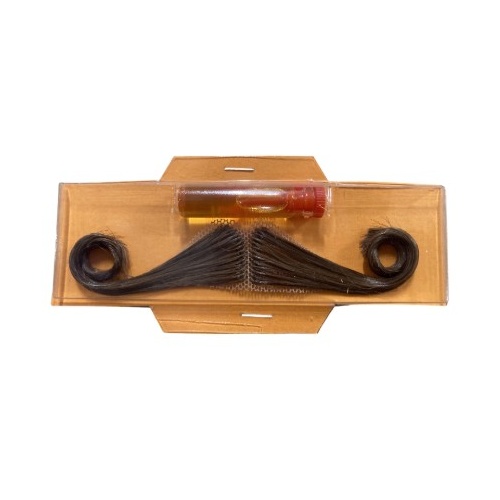 Jumbo Ringmaster Moustache - Brown