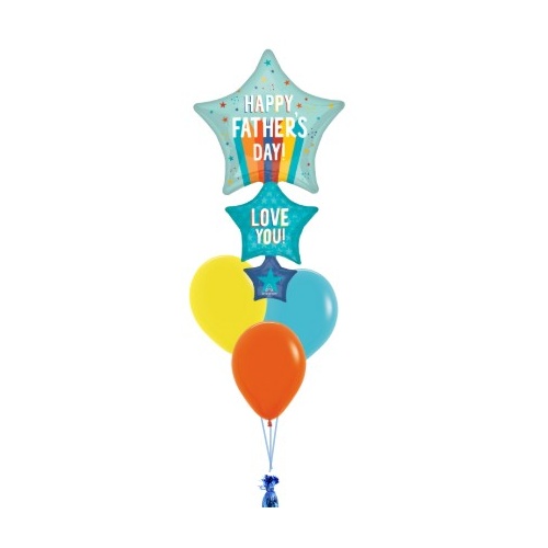 INFLATED Superstar Dad Father's Day Bouquet